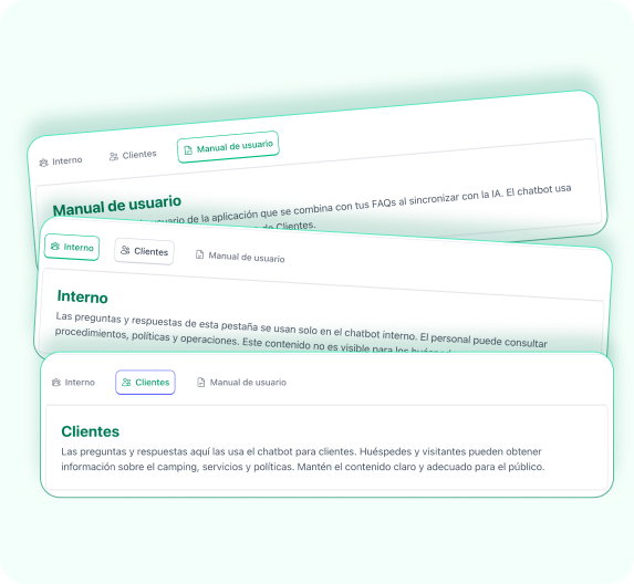 Asistente virtual y atención automatizada